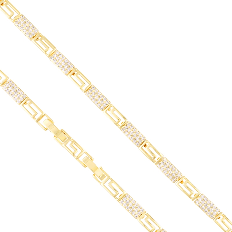 Bransoletka 14k grecki wzór LUNA BP23490 Bransoletka 14k grecki wzór LUNA BP23490