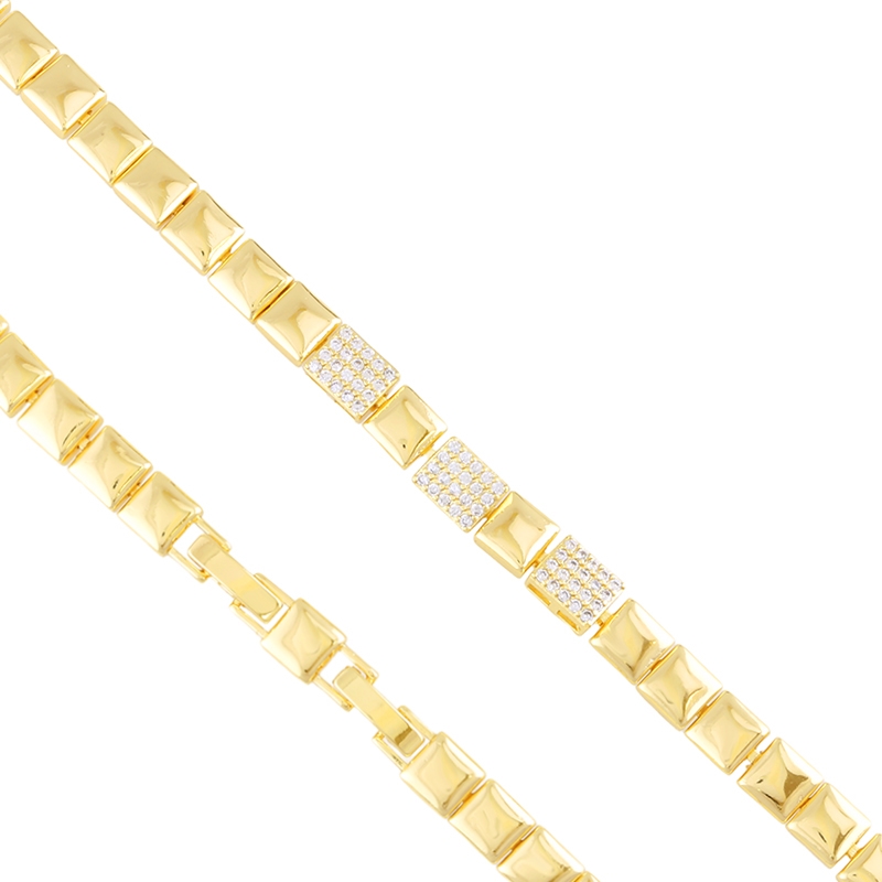 Bransoletka 14k z kryształkami Aisadi BP23500 Bransoletka 14k z kryształkami Aisadi BP23500