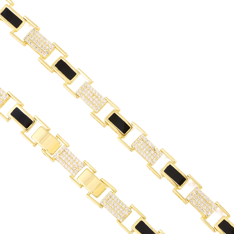 Bransoletka 14k z kryształkami Aisadi BP23510 Bransoletka 14k z kryształkami Aisadi BP23510