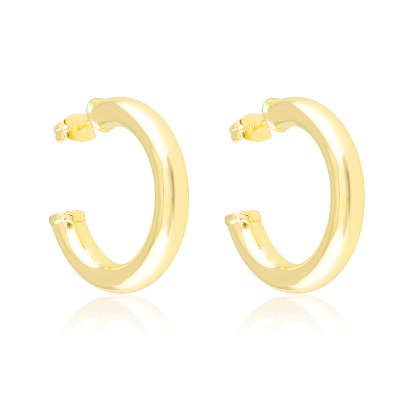 Kolczyki 14k koła 3cm Aisadi EAP45985 Kolczyki 14k koła 3cm Aisadi EAP45985