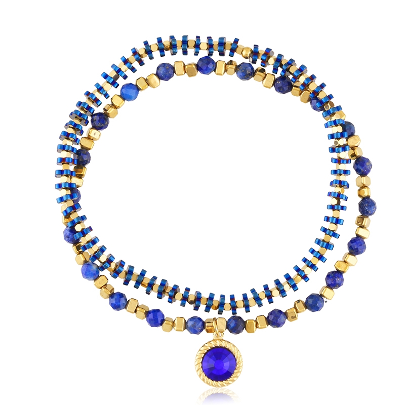 Bransoletka stal chirurgiczna Blueberry BP23580