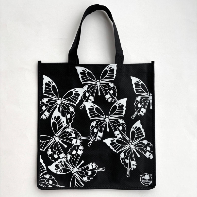 Torba greenbag soniczna motyle 34x36x20cm TZ413