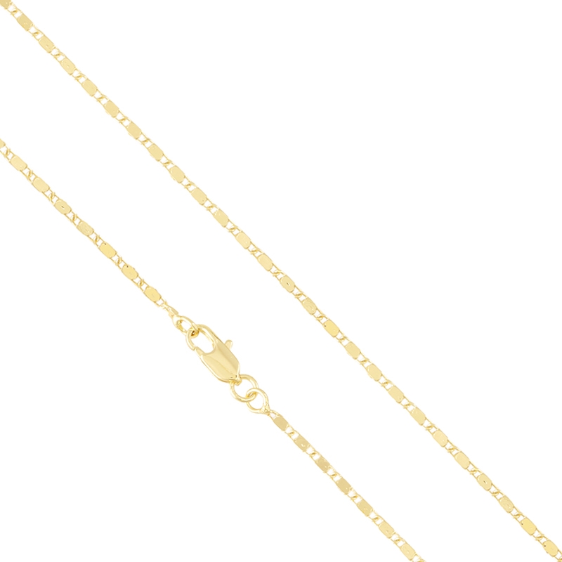 Łańcuszek ziarno 14K 50cm LAP5112