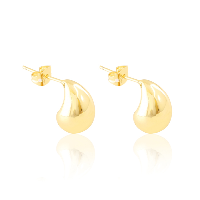 Kolczyki 14k łezki 1,2cm Aisadi EAP46134