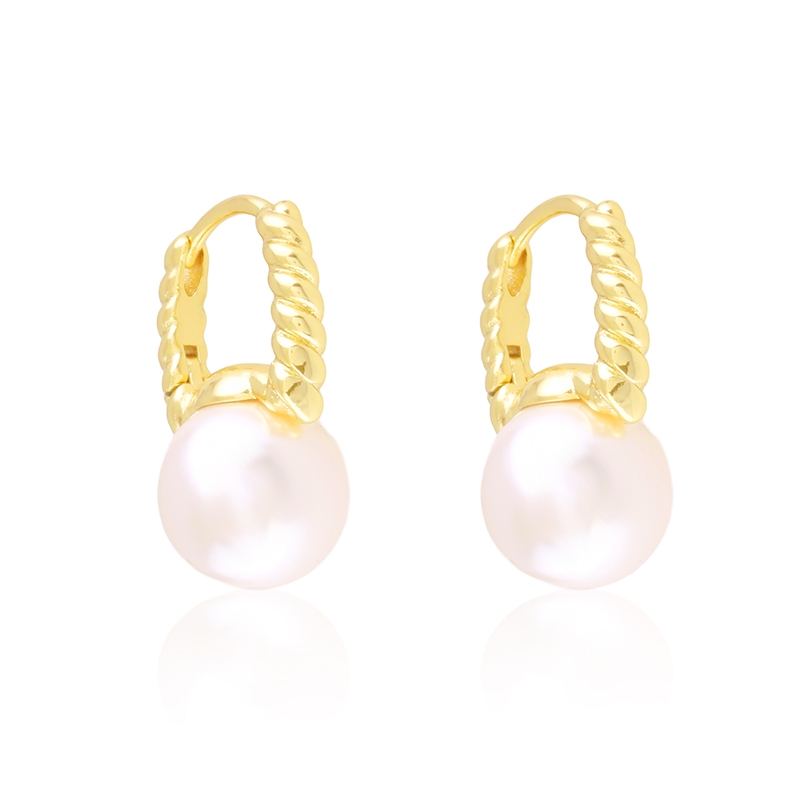 Kolczyki 14k z perełkami Xuping EAP46249