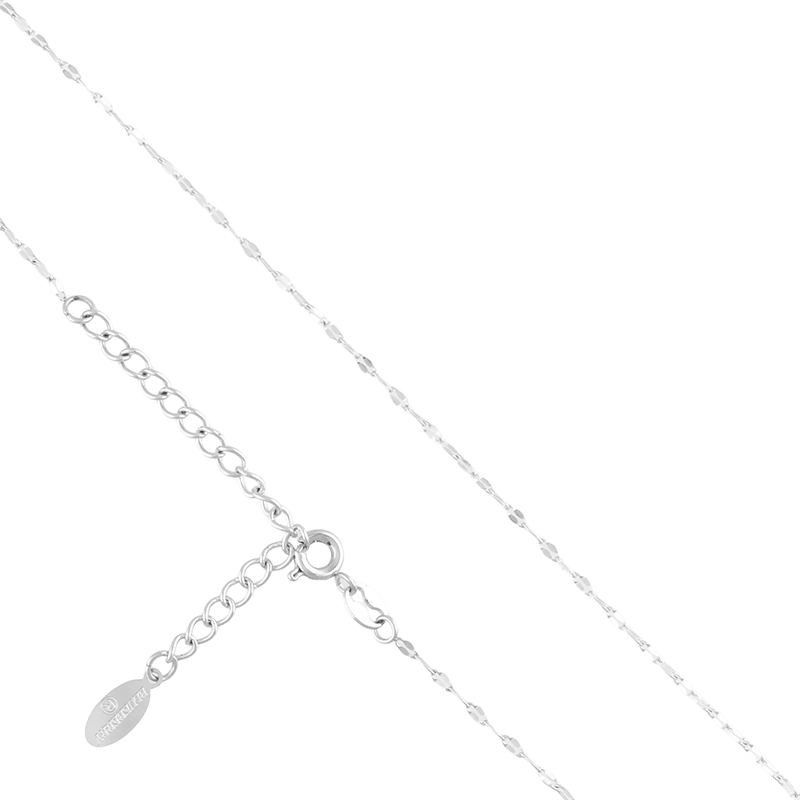 Łańcuszek stalowy 2szt/op 45+5cm Blueberry LAP5146