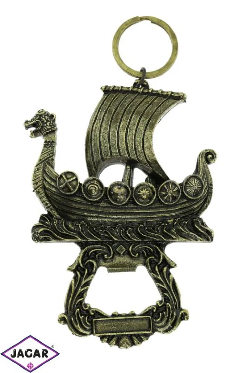 Brelok metalowy - otwieracz - żaglowiec - BM88 Brelok metalowy - otwieracz - żaglowiec - BM88