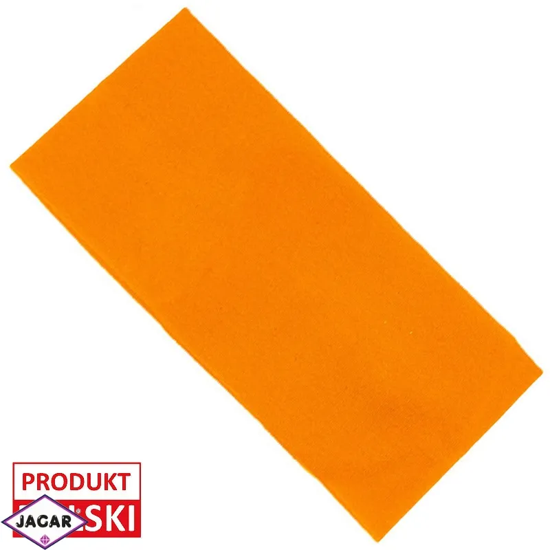 Opaska klasyczna lycra 8,5cm - pomarańczowa OPS493 Opaska klasyczna lycra 8,5cm - pomarańczowa OPS493