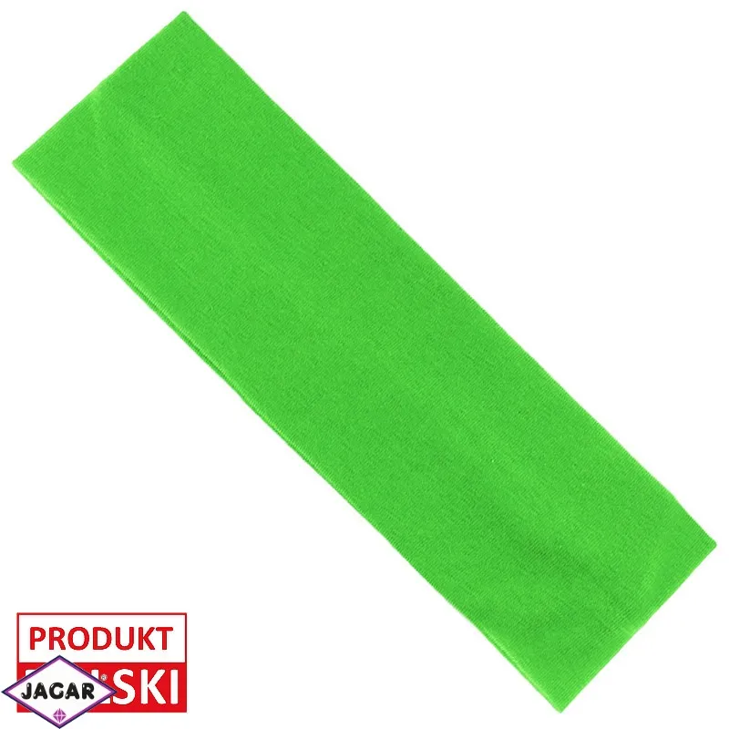 Opaska klasyczna lycra 7cm - zielona OPS502 Opaska klasyczna lycra 7cm - zielona OPS502