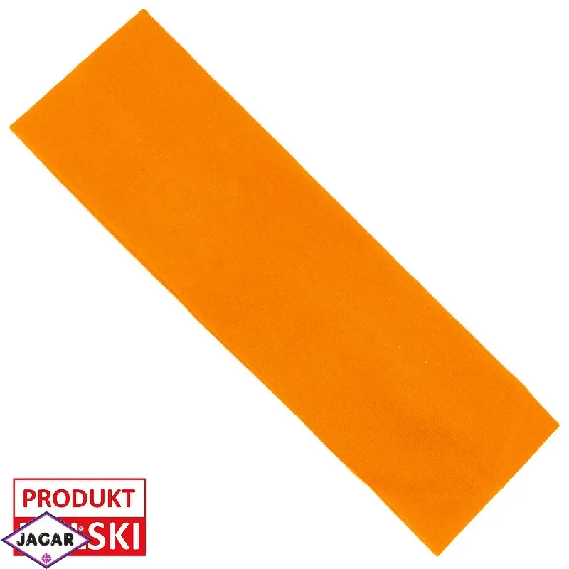 Opaska klasyczna lycra 7cm - pomarańczowa OPS512 Opaska klasyczna lycra 7cm - pomarańczowa OPS512