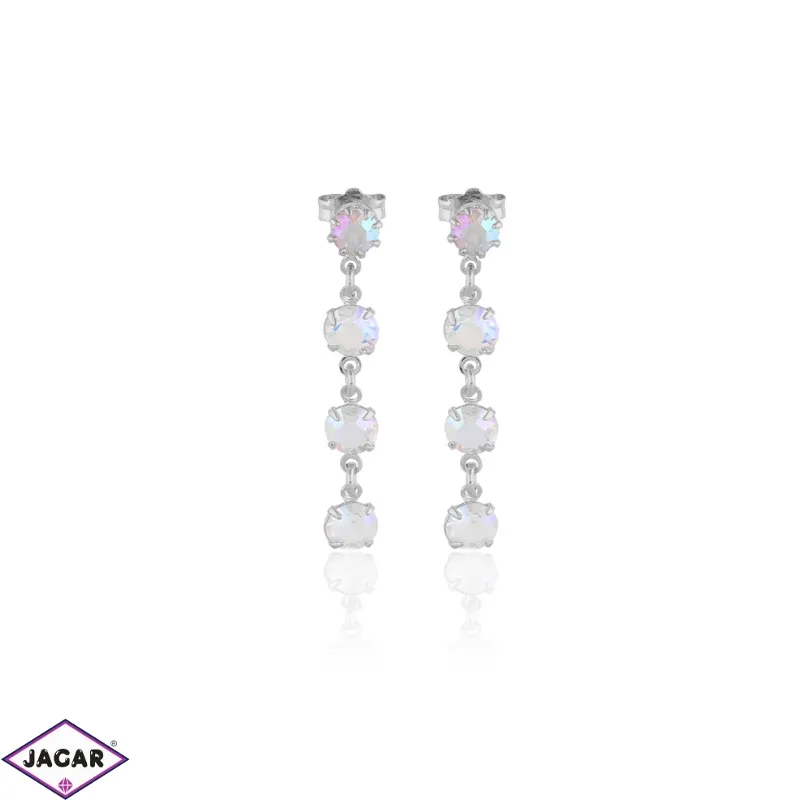 Kolczyki wiszące czeskie kryształ opal63/39 EA2890 Kolczyki wiszące czeskie kryształ opal63/39 EA2890