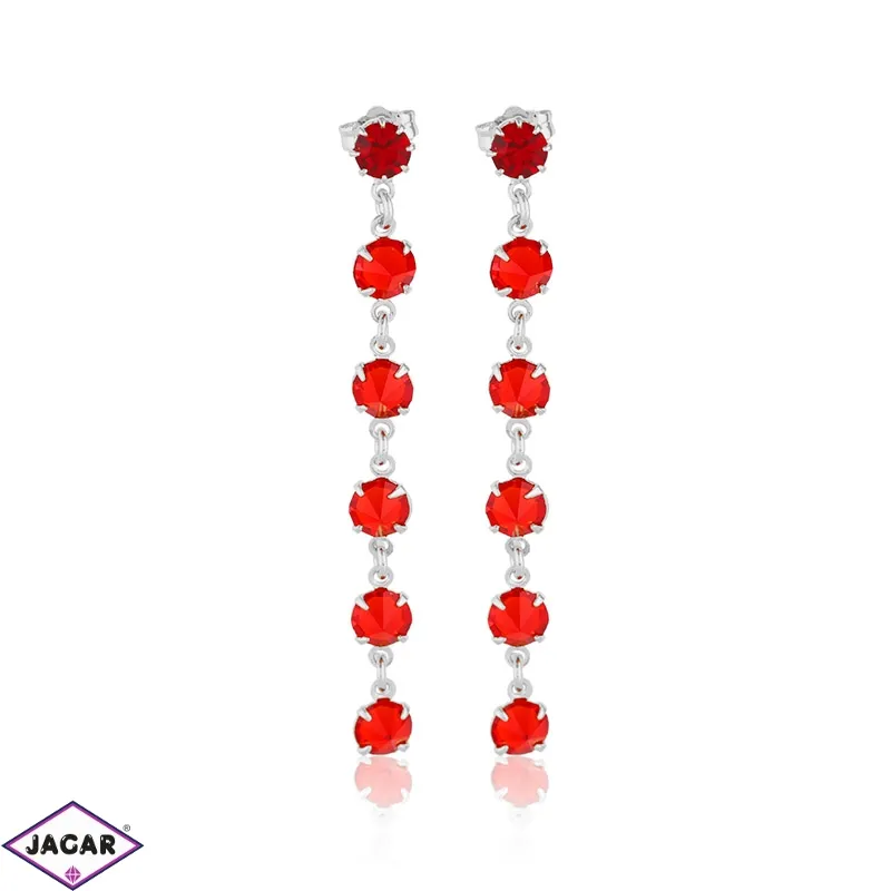 Kolczyki wiszące czeskie kryształy red63/38 EA2920 Kolczyki wiszące czeskie kryształy red63/38 EA2920