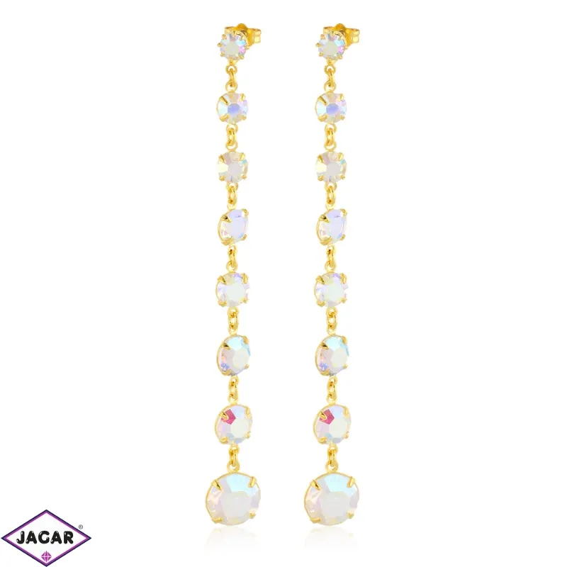 Kolczyki czeskie kryształy opal 53/280 EA2982 Kolczyki czeskie kryształy opal 53/280 EA2982