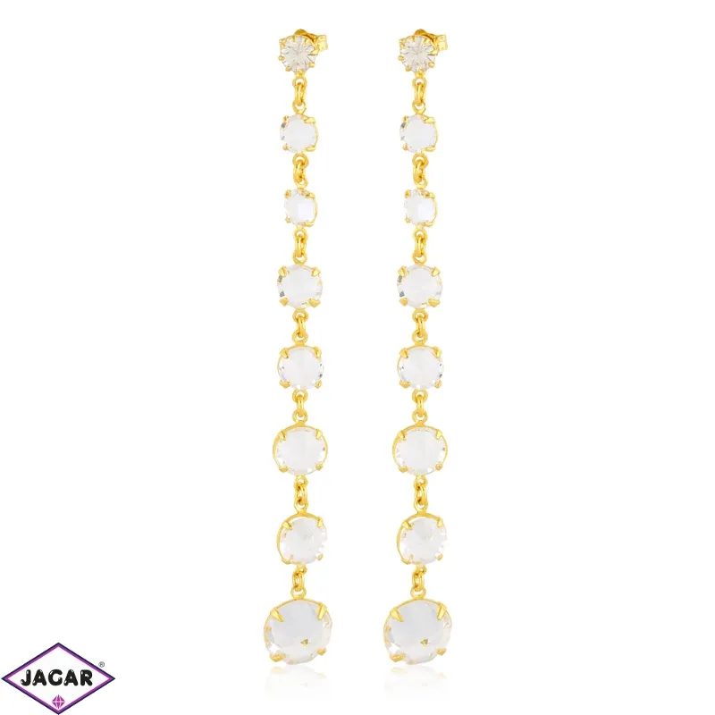 Kolczyki czeskie kryształy crystal 53/280 EA2983