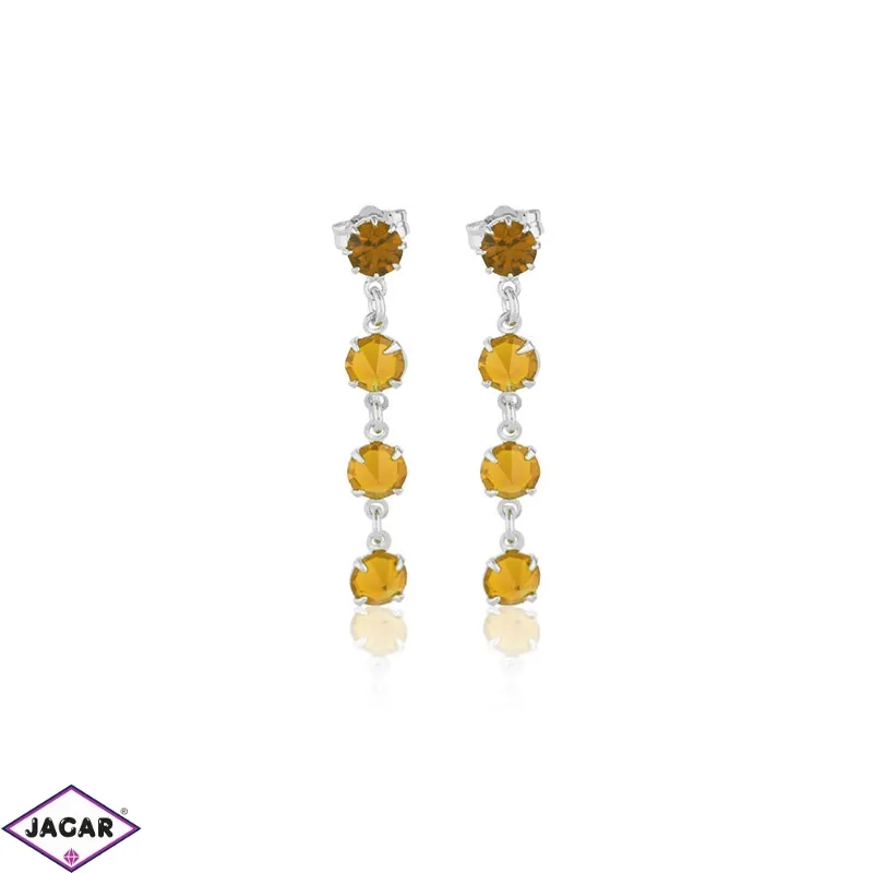Kolczyki czeskie kryształy orange 63/39 EA3050 Kolczyki czeskie kryształy orange 63/39 EA3050