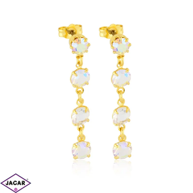 Kolczyki czeskie kryształy opal 63/39 EA3088 Kolczyki czeskie kryształy opal 63/39 EA3088