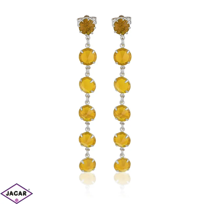 Kolczyki wiszące kryształy topaz 53/157 EA3227 Kolczyki wiszące kryształy topaz 53/157 EA3227
