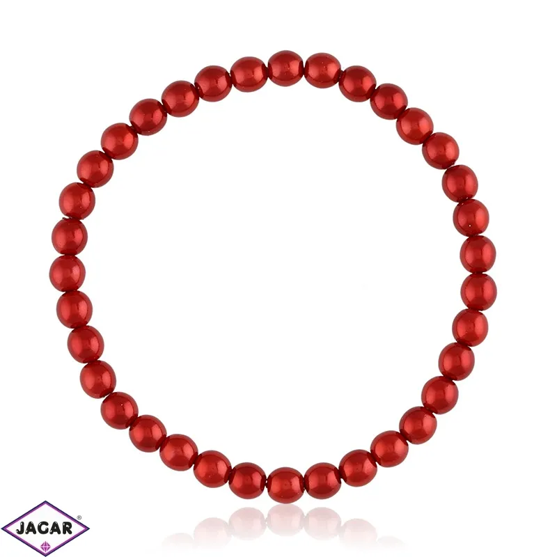 Bransoletka perły na gumce 0,6cm BRA2761 Bransoletka perły na gumce 0,6cm BRA2761
