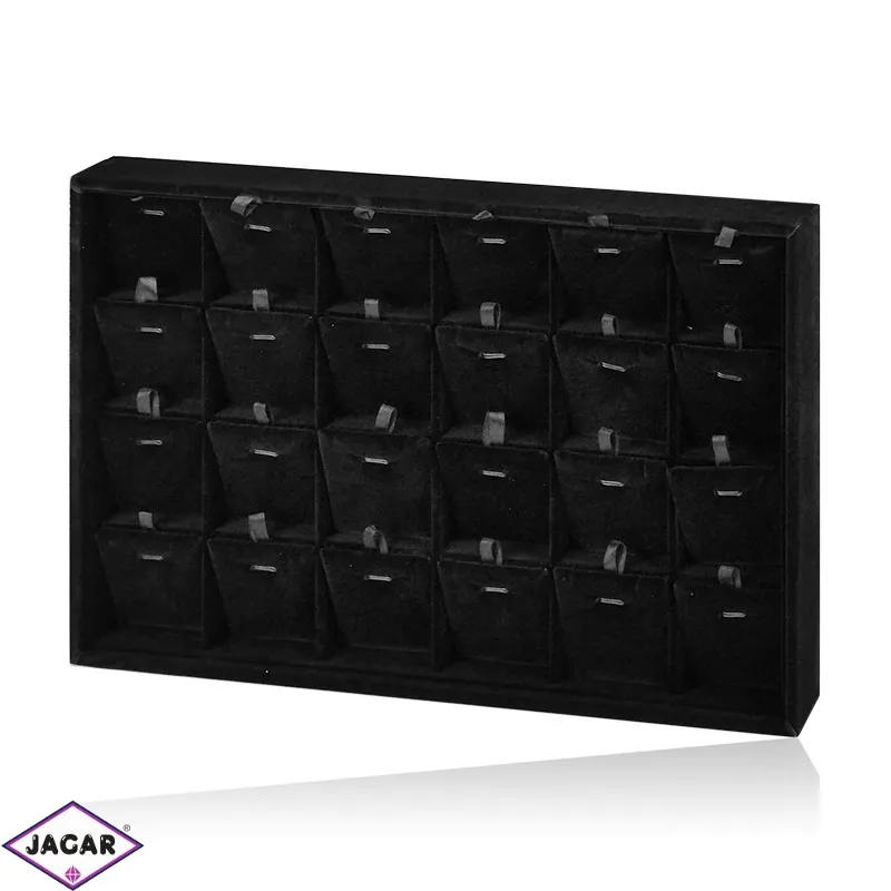 Ekspozytor biżuterii tacka - czarna dł:35cm EKS113 Ekspozytor biżuterii tacka - czarna dł:35cm EKS113