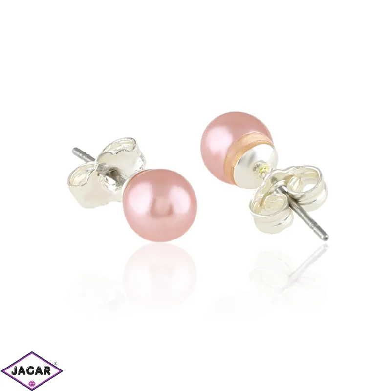 Kolczyki sztyfty perła róż 0,6cm 43,104 EA3350 Kolczyki sztyfty perła róż 0,6cm 43,104 EA3350
