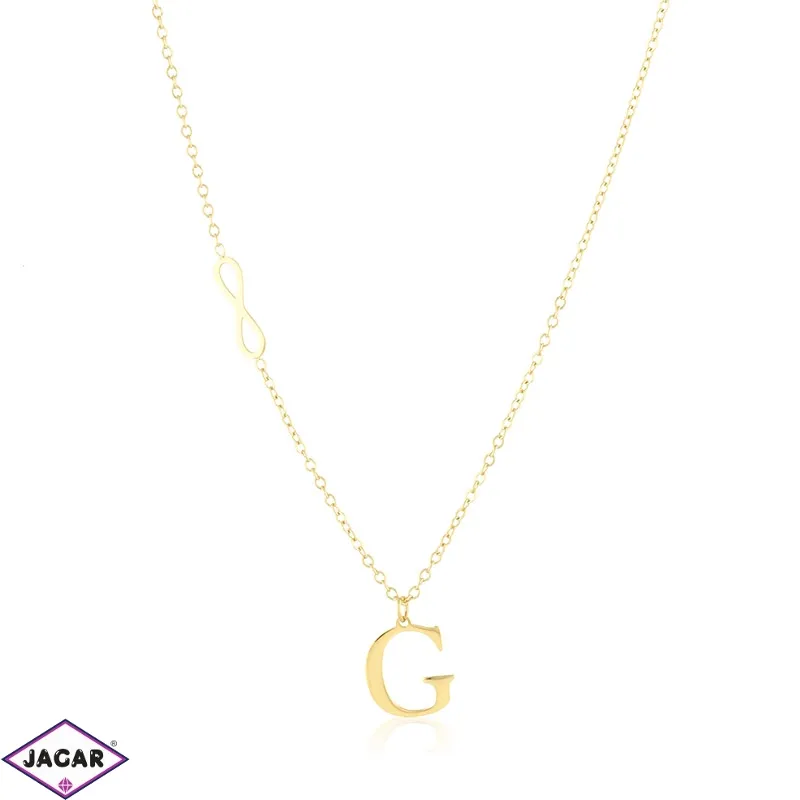 Celebrytka stal z literką - G - Blueberry CP4424 Celebrytka stal z literką - G - Blueberry CP4424