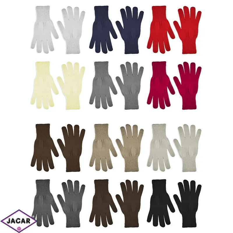 Rękawiczki klasyczne mix kolorów 21cm MAGIC RK557 Rękawiczki klasyczne mix kolorów 21cm MAGIC RK557