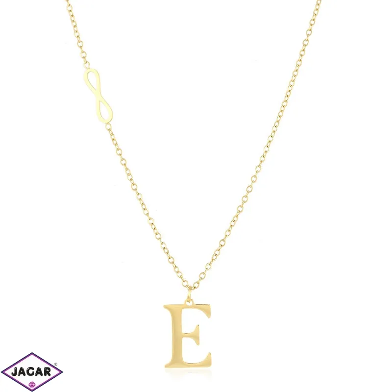 Celebrytka stal z literką - E - Blueberry CP4545 Celebrytka stal z literką - E - Blueberry CP4545