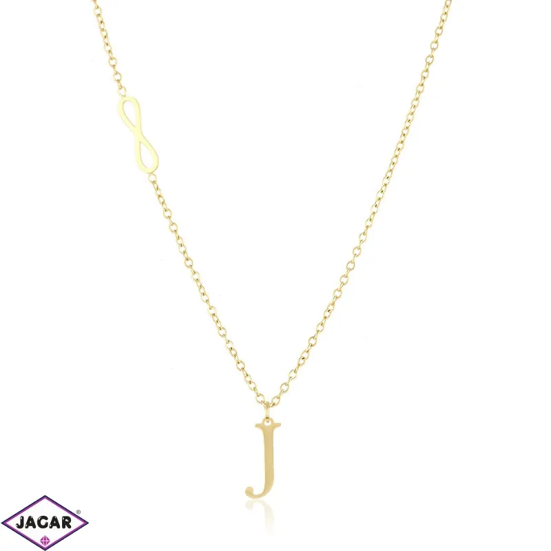 Celebrytka stal z literką - J - Blueberry CP4546 Celebrytka stal z literką - J - Blueberry CP4546