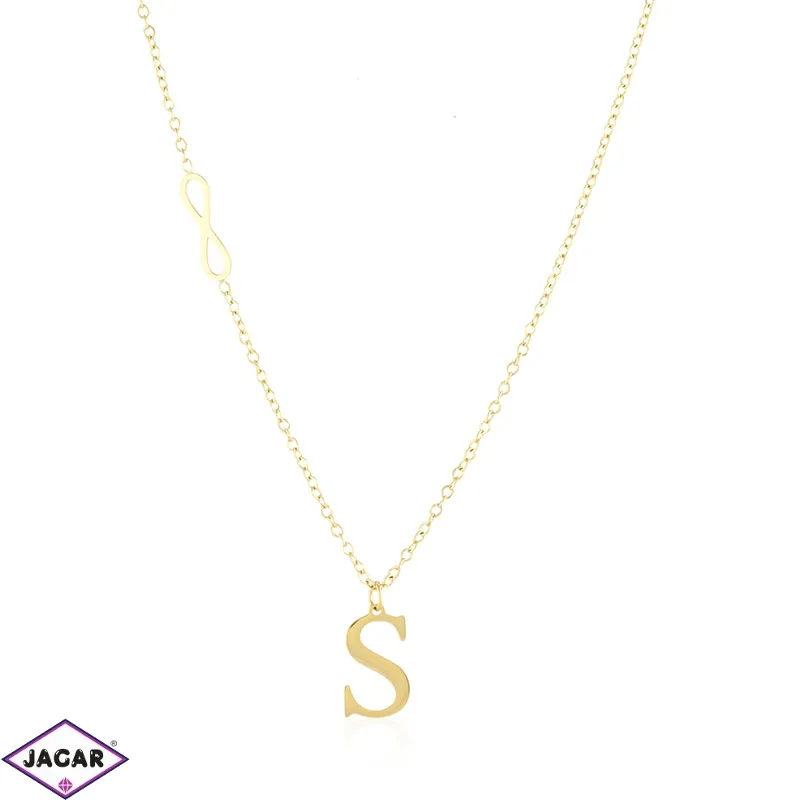 Celebrytka stal z literką - S - Blueberry CP4566 Celebrytka stal z literką - S - Blueberry CP4566