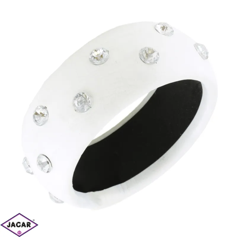 Bransoletka sztywna z kryształkami - BRA3059 Bransoletka sztywna z kryształkami - BRA3059