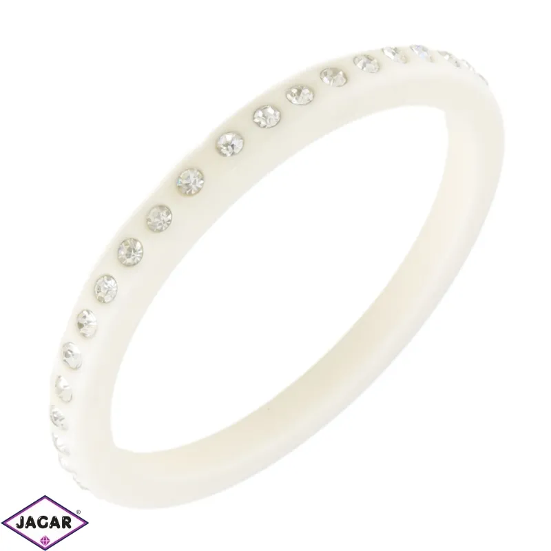 Bransoletka sztywna z kryształkami - BRA3061 Bransoletka sztywna z kryształkami - BRA3061
