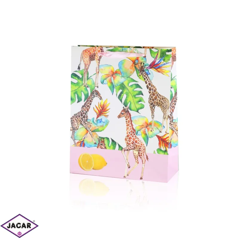 Torebki prezentowe tropical 24x18cm 12szt TP496 Torebki prezentowe tropical 24x18cm 12szt TP496