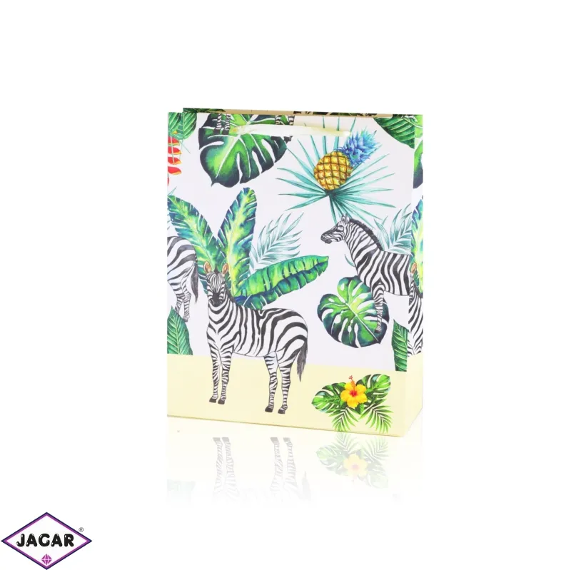 Torebki prezentowe tropical 24x18cm 12szt TP496 Torebki prezentowe tropical 24x18cm 12szt TP496