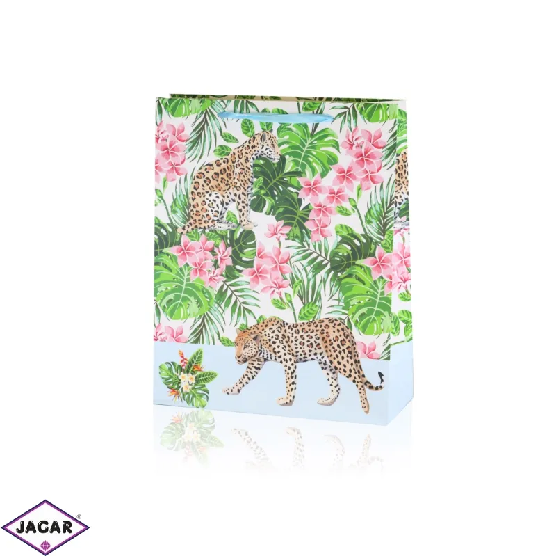 Torebki prezentowe tropical 24x18cm 12szt TP496 Torebki prezentowe tropical 24x18cm 12szt TP496