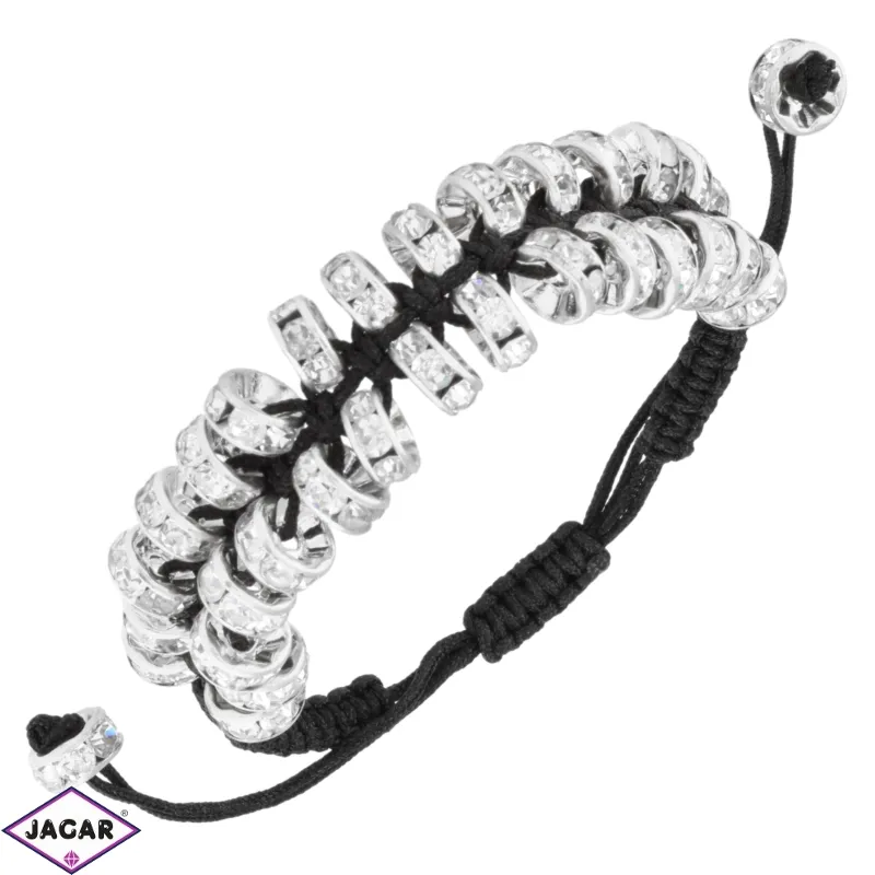 Bransoletka regulowana z kryształkami - BRA3088 Bransoletka regulowana z kryształkami - BRA3088