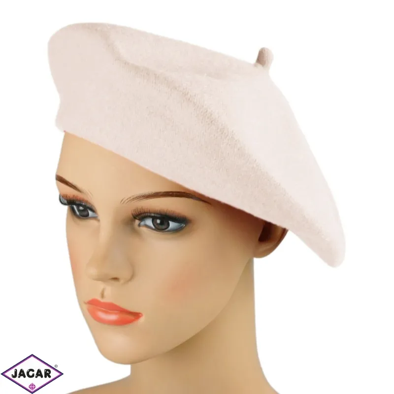 Beret damski Rabionek - beżowy - RB54 Beret damski Rabionek - beżowy - RB54