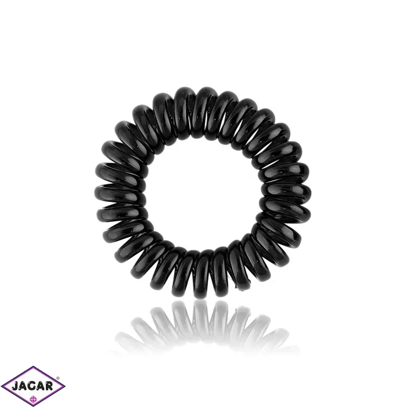 Gumki sprężynki czarne śr.3cm 20szt/op - OG852 Gumki sprężynki czarne śr.3cm 20szt/op - OG852