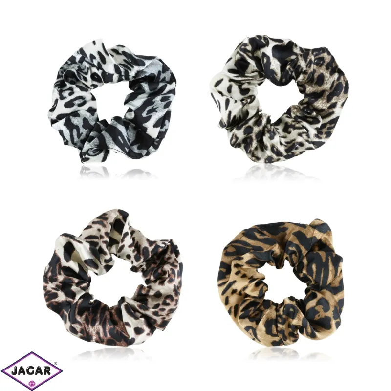 Owijki scrunchie w panterkę 12szt - OG871 Owijki scrunchie w panterkę 12szt - OG871