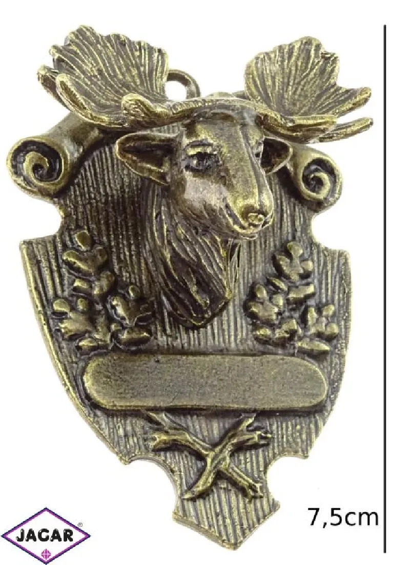 Figurka metalowa - łoś FR87