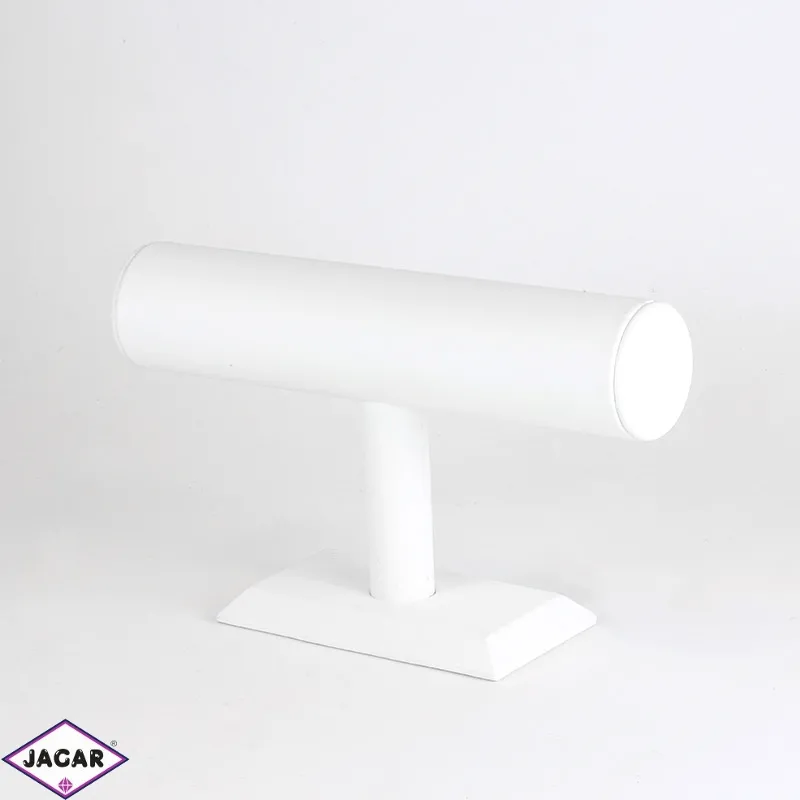Ekspozytor na biżuterię wałek biały 14cm EKS120 Ekspozytor na biżuterię wałek biały 14cm EKS120