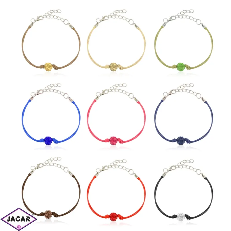Bransoletki shamballa 12szt/op BRA3361 Bransoletki shamballa 12szt/op BRA3361