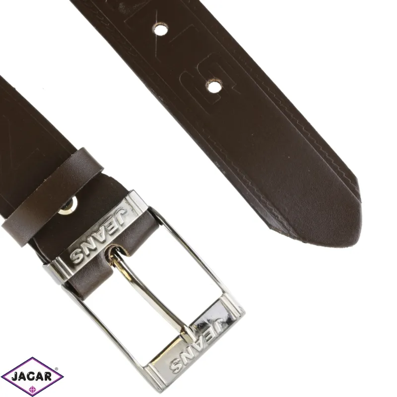 Pasek męski casual brązowy 4/85 BLM212 Pasek męski casual brązowy 4/85 BLM212