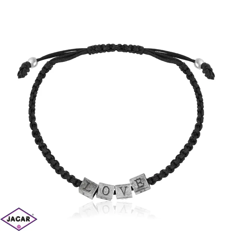 Bransoletka pleciona LOVE BRA3408 Bransoletka pleciona LOVE BRA3408