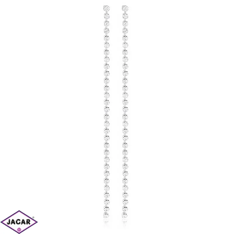 Kolczyki czeskie dżetowe 18cm EA3825 Kolczyki czeskie dżetowe 18cm EA3825