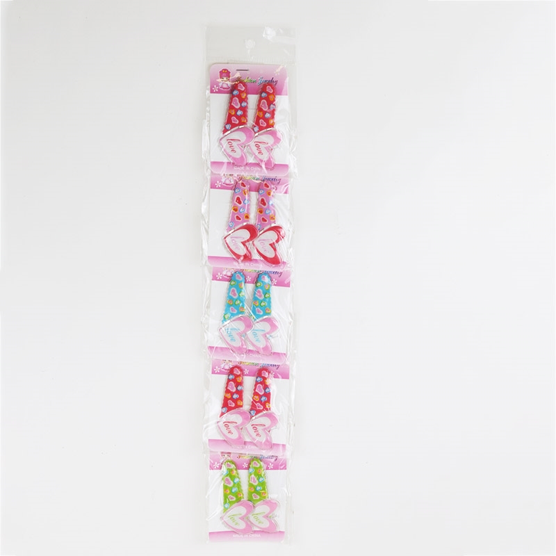 Spinki pyki serduszka10szt OS1216