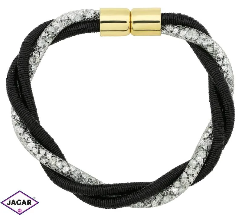 Bransoletka z kryształami - dł: 20 cm BRA469 Bransoletka z kryształami - dł: 20 cm BRA469