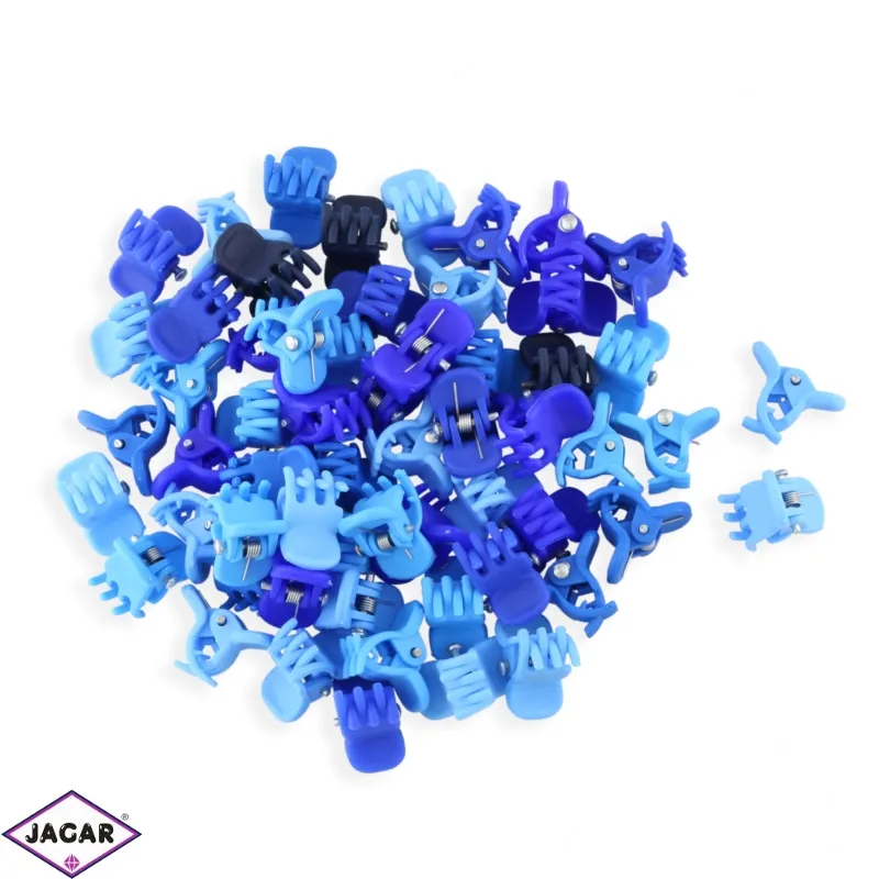 Żabki niebieskie kauczukowe 1cm 100szt - ZW183 Żabki niebieskie kauczukowe 1cm 100szt - ZW183