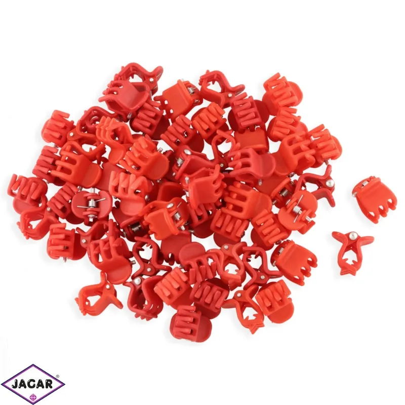 Żabki czerwone kauczukowe 2cm 100szt - ZW191 Żabki czerwone kauczukowe 2cm 100szt - ZW191