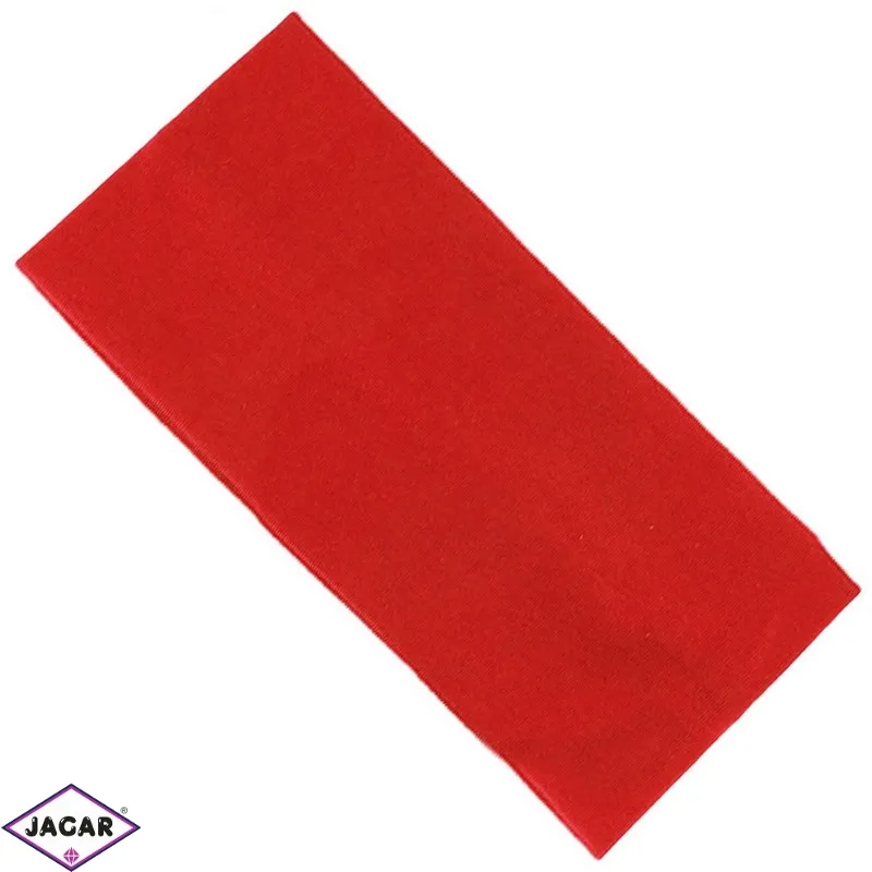 Opaska klasyczna lycra 7cm - czerwona OPS1274