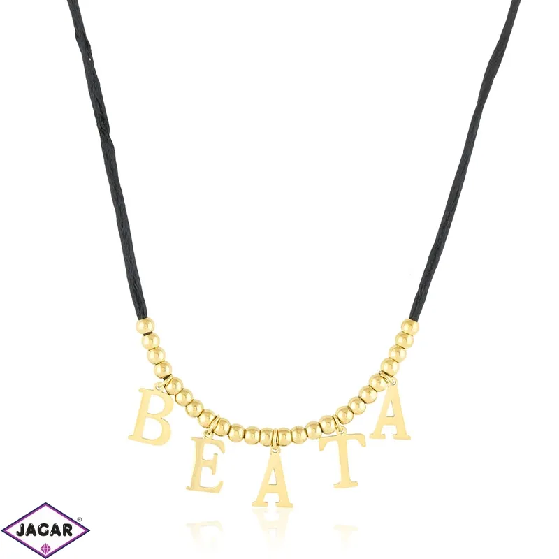 Celebrytka stal na rzemyku Beata Moonriver CP7160 Celebrytka stal na rzemyku Beata Moonriver CP7160